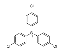 tris(4-chlorophenyl)silane结构式