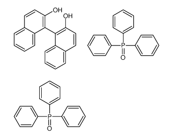 diphenylphosphorylbenzene,1-(2-hydroxynaphthalen-1-yl)naphthalen-2-ol Structure