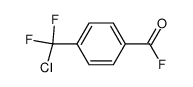 4-(chloro-difluoro-methyl)-benzoyl fluoride结构式
