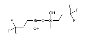 hydroxy-[hydroxy-methyl-(3,3,3-trifluoropropyl)silyl]oxy-methyl-(3,3,3-trifluoropropyl)silane结构式