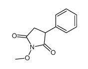 1-methoxy-3-phenylpyrrolidine-2,5-dione结构式