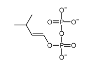 [3-methylbut-1-enoxy(oxido)phosphoryl] phosphate Structure