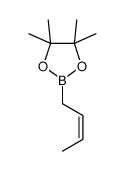 (E)-2-(But-2-en-1-yl)-4,4,5,5-tetramethyl-1,3,2-dioxaborolane Structure