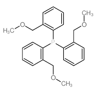 Phosphine,tris[2-(methoxymethyl)phenyl]-结构式