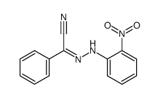 (2-nitro-phenylhydrazono)-phenyl-acetonitrile结构式