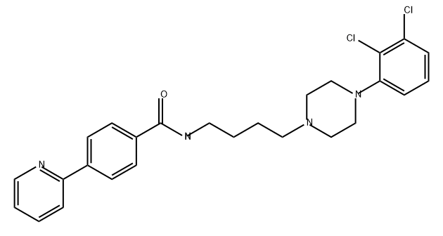 Benzamide, N-[4-[4-(2,3-dichlorophenyl)-1-piperazinyl]butyl]-4-(2-pyridinyl)- picture