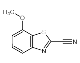 7-Methoxy-2-benzothiazolecarbonitrile Structure