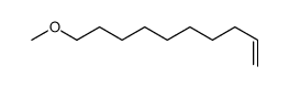 Methyl(9-decenyl) ether Structure