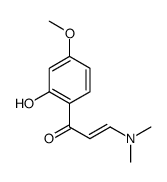3-(dimethylamino)-1-(2-hydroxy-4-methoxyphenyl)prop-2-en-1-one Structure