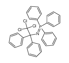 P,P,P-triphenyl-N-(2,2,2-trichloro-1,2-diphenylethyl)phosphine imide Structure