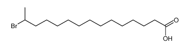 14-bromopentadecanoic acid structure