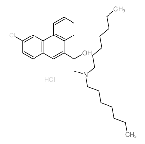 1-(3-chlorophenanthren-9-yl)-2-(diheptylamino)ethanol结构式