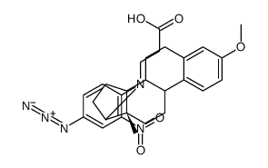 17 beta-(arylazido-beta-alanine)estradiol-3-methyl ether结构式