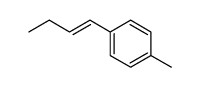 (E)-1-(but-1-en-1-yl)-4-methylbenzene Structure