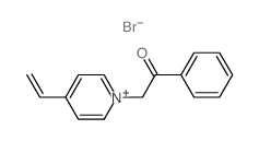 2-(4-ethenylpyridin-1-yl)-1-phenyl-ethanone结构式
