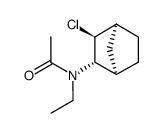N-((1R,2S,3S,4S)-3-chlorobicyclo[2.2.1]heptan-2-yl)-N-ethylacetamide结构式