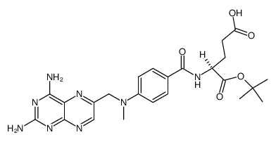 Methotrexate α-tert-butyl ester structure