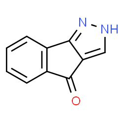 茚并[1,2-C]吡唑-4(1H)-酮结构式