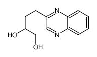 4-quinoxalin-2-ylbutane-1,2-diol结构式