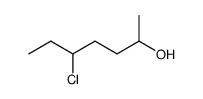 5-chloroheptan-2-ol Structure