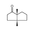 1(2H)-Pentalenone,hexahydro-3a,6a-dimethyl-,(3aR,6aR)-rel-(9CI) structure