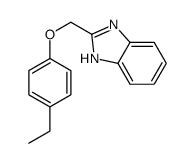 2-[(4-ethylphenoxy)methyl]-1H-benzimidazole Structure