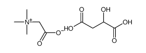 (carboxymethyl)trimethylammonium hydrogen ()-malate picture