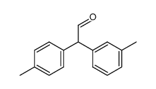 m-tolyl-p-tolyl-acetaldehyde结构式