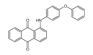 1-[(4-phenoxyphenyl)amino]anthraquinone结构式