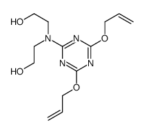 2,2'-[[4,6-bis(allyloxy)-1,3,5-triazin-2-yl]imino]bisethanol picture
