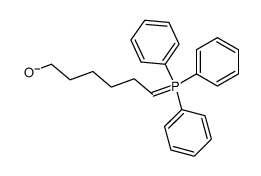 6-(triphenyl-l5-phosphanylidene)hexan-1-olate Structure