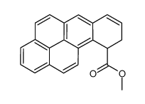 methyl 9,10-dihydrobenzo[a]pyrene-10-carboxylate Structure