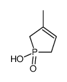 1-hydroxy-3-methyl-2,5-dihydro-1λ5-phosphole 1-oxide结构式