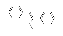 α-dimethylaminostilbene结构式