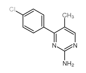 4-(4-chlorophenyl)-5-methylpyrimidin-2-amine picture