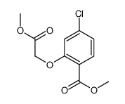 methyl 4-chloro-2-(2-methoxy-2-oxoethoxy)benzoate结构式