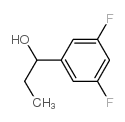 1-(3,5-difluorophenyl)propan-1-ol structure