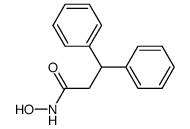 3,3-diphenylpropiohydroxamic acid Structure