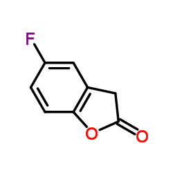 2(3H)-Benzofuranone,5-fluoro- Structure