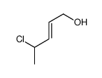 4-chloropent-2-en-1-ol结构式