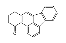 12-oxo-9,10,11,12-tetrahydrobenzo(b)fluoranthene Structure