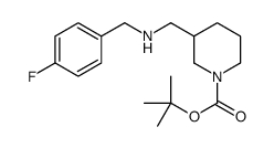 1-BOC-3-[(4-FLUORO-BENZYLAMINO)-METHYL]-PIPERIDINE picture