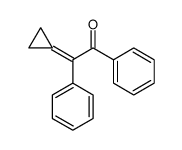 2-cyclopropylidene-1,2-diphenylethanone结构式