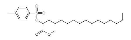 methyl 2-(4-methylphenyl)sulfonyloxyhexadecanoate结构式