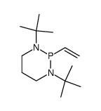 1,3-Di-tert-butyl-2-vinyl-[1,3,2]diazaphosphinane结构式