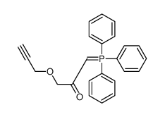 1-prop-2-ynoxy-3-(triphenyl-λ5-phosphanylidene)propan-2-one结构式