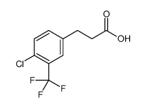 3-[4-Chloro-3-(trifluoromethyl)phenyl]propionic acid图片