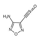 3-amino-1,2,5-oxadiazole-4-(carbonitrile N-oxide) Structure