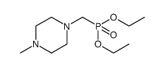 DIETHYL (4-METHYLPIPERAZIN-1-YL)METHYLPHOSPHONATE structure