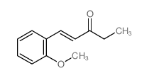 1-(2-methoxyphenyl)pent-1-en-3-one结构式